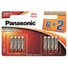 Panasonic Batteries „Panasonic Pro Power“ akumuliatorius LR03PPG/8B (6+2)
