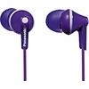 Įstatomos į ausis Ausinės Panasonic  RP-HJE125E-V, Violetinės