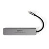 Platinet 7in1 USB-C šakotuvas (PMH9997B) (1xHDMI 4K; 1xUSB-C; 2xUSB 3.2; SD MicroSD)