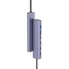 PLATINET medijos šakotuvas USB-C į 4 USB-C 3.2 GEN2 + 2 USB-A 3.2 GEN1 + 1 USB-C PD 100W 7IN1 ALIUMINIS [46236]
