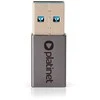 Adapteris USB Platinet USB-A - USB-C Sidabrinė (PMMA9050)