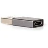 Adapteris USB Platinet USB-A - USB-C Sidabrinė (PMMA9050)
