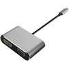 Platinet USB-C adapteris su HDMI ir VGA jungtimis