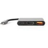 USB-C šakotuvas Platinet 3in1 (PMH9991T) (1xHDMI 4K; 1xUSB-C; 1xUSB 3.2)