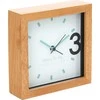 PLATINET laikrodis 43623 /ALARM CLOCK WOODEN APRIL