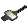 Dėklas Platinetinė rankovė Sport LED, juoda (43705)