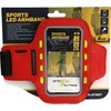 Dėklas Platinetinė rankovė Sport LED, raudona (43708)