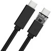 USB kabelis Platinet "USB-C (Type-C) to USB-C (Type-C)" (5A) juodas 2M
