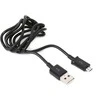 Platinet kabelis microUSB 1m, juodas