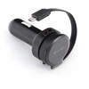 Įkroviklis automobilinis Platinet su MicroUsb laidu (1xUSB 2.4A) juodas