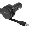 Platinet automobilinis įkroviklis 1xUSB 2,4A + USB-C laidas (44652)