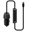 Įkroviklis automobilinis Platinet (PLCRSC) su Type-C laidu (1xUSB 3.4A) juodas