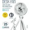 Platinet įkraunamas ventiliatorius PRDF0556 2400mAh (46055)