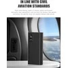 Išorinė baterija POWER BANK Platinet 20000mAh (2xUSB; 1xType-C; QC3.0 22,5W) juoda