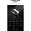 Išorinė baterija POWER BANK Platinet 20000mAh (2xUSB; 1xType-C; QC3.0 22,5W) juoda
