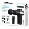 Platinet MASSAGE GUN MINI (25W; 1800mAh; 3200rpm; 5 massage tips)