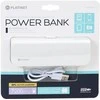 Odinės apdailos išorinė baterija PowerBank Platinet 7200mAh PMPB72LW su microUSB laidu