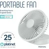 Platinet įkraunamas ventiliatorius PRDF0396 2400mAh (46053)