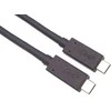 Kabelis USB PremiumCord USB-C - USB-C 1.2 m Juodas (ku4cx12bk)
