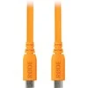 Ausinės Rode kabelis SC17 USB-C - USB-C 1.5m, oranžinis