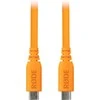 Ausinės Rode kabelis SC17 USB-C - USB-C 1.5m, oranžinis