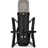 Kondensatorinio mikrofono komplektas Rode NT1 Signature, juodas