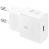 Samsung power adapter USB-C 25W, baltas
