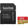 Sandisk atminties kortelė Micro SDXC 128GB Extreme + adapteris