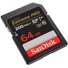 Sandisk atminties kortelė SDXC 64GB Extreme Pro