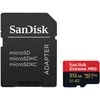 Atminties kortelė Sandisk Extreme Pro 512GB microSDXC UHS-I