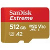„Sandisk“ atminties kortelė Micro SDXC 512GB Extreme + adapteris