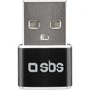 USB adapteris SBS Mobile USB-C - USB Juodas (JAB-7206189)