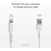 SBS laidas USB - Lightning 1m, baltas