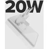 SBS 20W USB-A, USB-C, plokščias