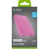 Powerbank SBS Mobile TTBB10000FASTP 10000mAh Rožinė