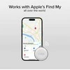 SBS Track My Circle Atsparus vandeniui IP65 Locator Compatible with Apple Find My – Baltas