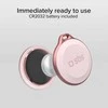SBS Track My Circle Atsparus vandeniui IP65 Locator Compatible with Apple Find My – rožinės spalvos