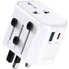 SBS TEADAPTUSBTCUNI USB-C USB-A universalus kelioninis adapteris - Baltos