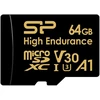 Atminties kortelė SILICON POWER Micro SDXC HIGH ENDURANCE 64GB V30 + ADAPTERIS