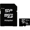 Silicon Power atminties kortelė Micro SDXC 64GB Elite + adapteris