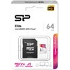 SILIKONIO MAITINIMO KOMPIUTERIS &amp; COMMUNICAT SILICON POWER atminties kortelė Elite Micro SDXC 64GB UHS-I A1 V10