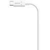 Silicon Power Silicio maitinimo kabelis USB-C 1m, baltas (LK10AC)