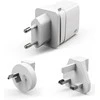 Įkroviklis Silicon Power Silicon-Power Ladegerät sieninis įkroviklis QM16 20W USB/Typc Whi