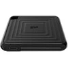 Silicon Power Išorinis kietasis diskas SSD 1TB PC60 USB-C, juodas