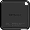 Silicon Power Išorinis kietasis diskas SSD 1TB PC60 USB-C, juodas
