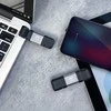 Silicon Power flash drive 64GB Mobile C51, sidabrinis