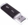Silicon Power ULTIMA U02 64 GB, USB 2.0, Juodas