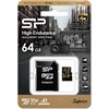 Atminties kortelė SILICON POWER Micro SDXC HIGH ENDURANCE 64GB V30 + ADAPTERIS