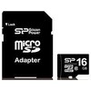 Atminties kortelė Silicon Power | 16 GB | Micro SDHC | Flash atminties klasė 10 | SD adapter
