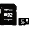 Atminties kortelė Silicon Power | 8 GB | Micro SDHC | Flash atminties klasė 10 | SD adapter